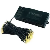 100L 5mm LED Battery Light String, 4in Bulb Spacing