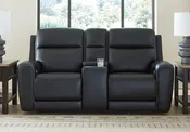 5Z Comfort Onyx Power Reclining Love Seat
