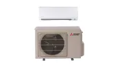 12,000 BTU Mitsubishi 18 SEER2 R-454B Single Zone Heat Pump Ductless Mini-Split System