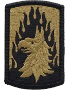 12th Aviation Brigade OCP Patch with Fastener