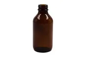 100 ml Amber Glass Round Winchester Bottle 24-400