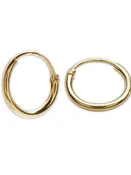 14k GP Endless Hoop Earring