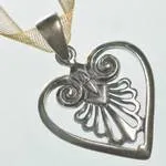 A Heart of Palm Pendant