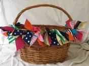 SALE    Ribbon Bike Basket — MOSTLY MONOGRAMS