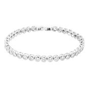 Bezel Tennis Bracelet - Silver