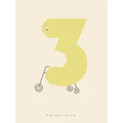 #3 Buddies Print - Black/Color