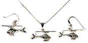 3D Jetranger, Kowa, or  Searanger : Sterling Silver