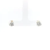 1.50 TCW Lab-Grown Diamond Martini Stud Earrings