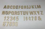 1.5 Inch Universal Condensed Layout Letter & Number Set