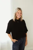 Black Emery Relaxed Knit Top