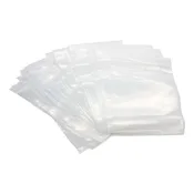 100 Pack 6" X 9" Resealable 4Mil Heavy Duty Plastic Big Clear Poly Food Safe Storage Bags