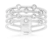 Coil Wrap Diamond Ring