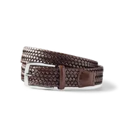 Men's Braided Leather Belt