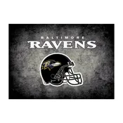 Baltimore Ravens Distressed Rug