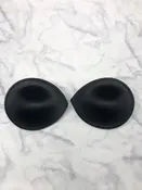 Tear Drop Boob Cups - Black
