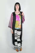 Forgotten Saints LA "Electric Warrior" Long One of a Kind Kimono