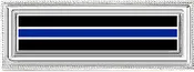 Blackinton A13154 Three Horizontal Section Commendation Bar (1-9/16" x 9/16")
