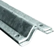 10′ Galvanized Gate Track 12 GA