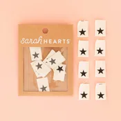 Black Star Labels (Sarah Hearts)