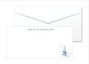 Sailboat Monarch Stationery — Missing Q Press