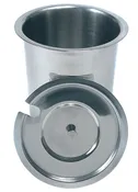 30 oz Solid Stainless Steel Flatware Cylinder