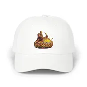 Dad Cap — Flaming Skateboarding Duck Embroidered Baseball Hat