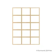 15 Light Window Grille