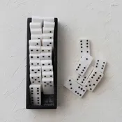 Alabaster Dominoes