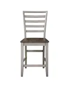 Abacus - Counter Chair (Set of 2) - Alabaster / Honey