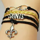 ***50OFF*** New Orleans Saints Infinity Love NFL Bracelet