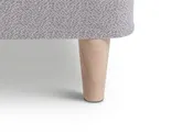 Natural Rubberwood Foundation Legs (Set of 9)