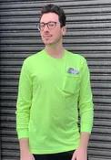 Union Made Hi-Vis Long Sleeve T