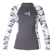 Girls Ocean Ramsey Water Inspired Premium Stretch Long Sleeve UV Top