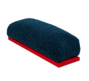 GrooveWasher Black Terry Microfiber Replaceable Cleaning Pad
