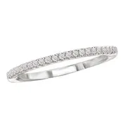 .10ctw White Gold Diamond Band (1/10th)