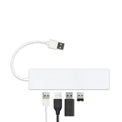 USB Hub 4-IN-1 - White
