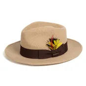 Men Church hat Beige