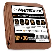 10' x 20' Canvas Tarp – 100% Cotton, 18 oz Heavy-Duty