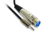 CMXF1812 1/8" to XLR Female Audio Cables
