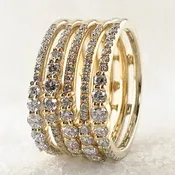 18K Rose Gold Diamond Ring — Reynolds Jewelers