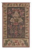 Acanthus French Tapestry 26×19 William Morris Floral Botanical Jacquard Woven Wall Hanging Arts Crafts Decor