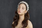 Eloise - Birdcage Headband — NK Bride