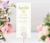 Whimsical Sparkler Send Off Guest Instructions (50qty)