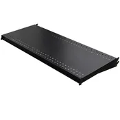 12″D x 48″W Black Gondola Shelf
