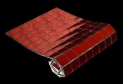 Red Prisma Mirror