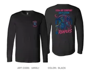 102nd MP Co Comfort Unisex Cotton LS Tee - b9R8Lf