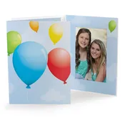 Balloons Photo Folder for 4" x 6" or 5" x 7"