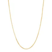 14k Yellow Gold Core Box Chain -VE-073DADJ-20