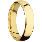 14K Yellow Gold + Polish , Polish Finish