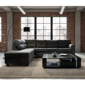 1431 Bora Onyx Chaise Sectional